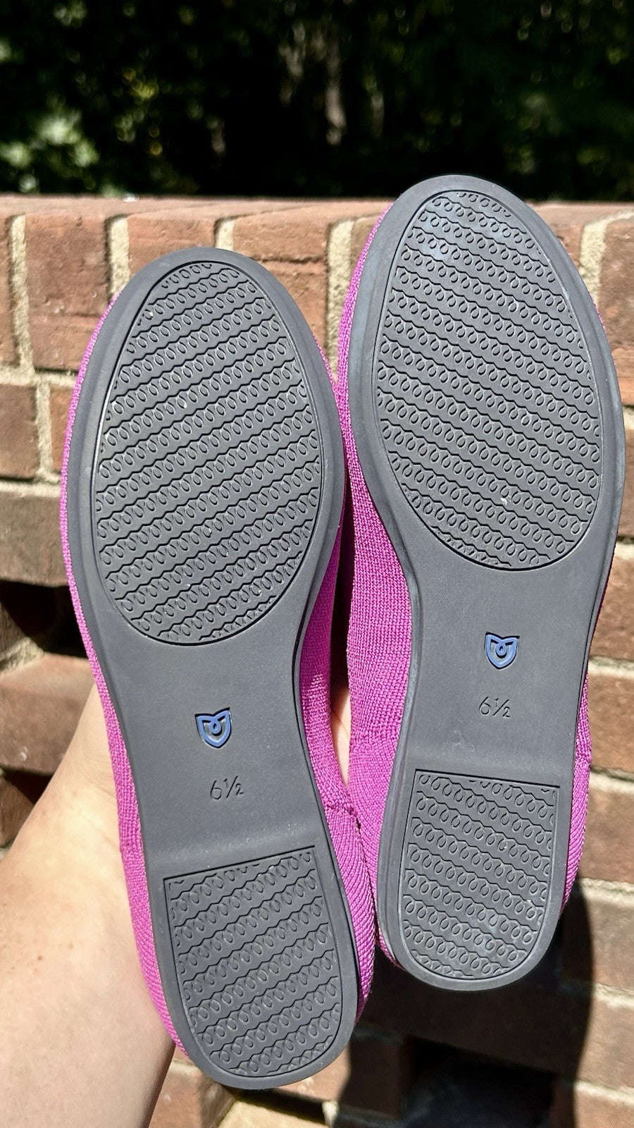 NWOT ROTHY’S The Flats Magenta Women’s Size 6.5