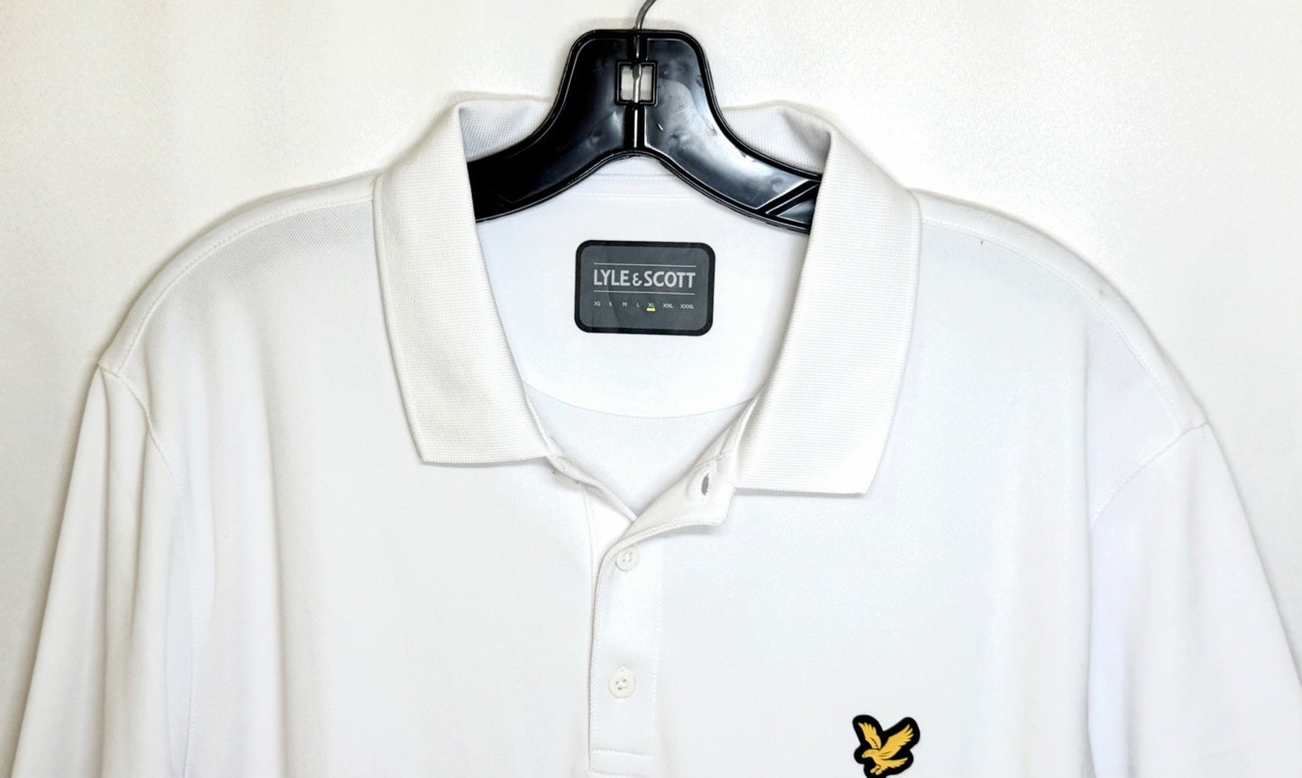 Lyle & Scott | SP400VOG Plain Classic Pique Golf Polo T-Shirt Men’s XL / $89 New