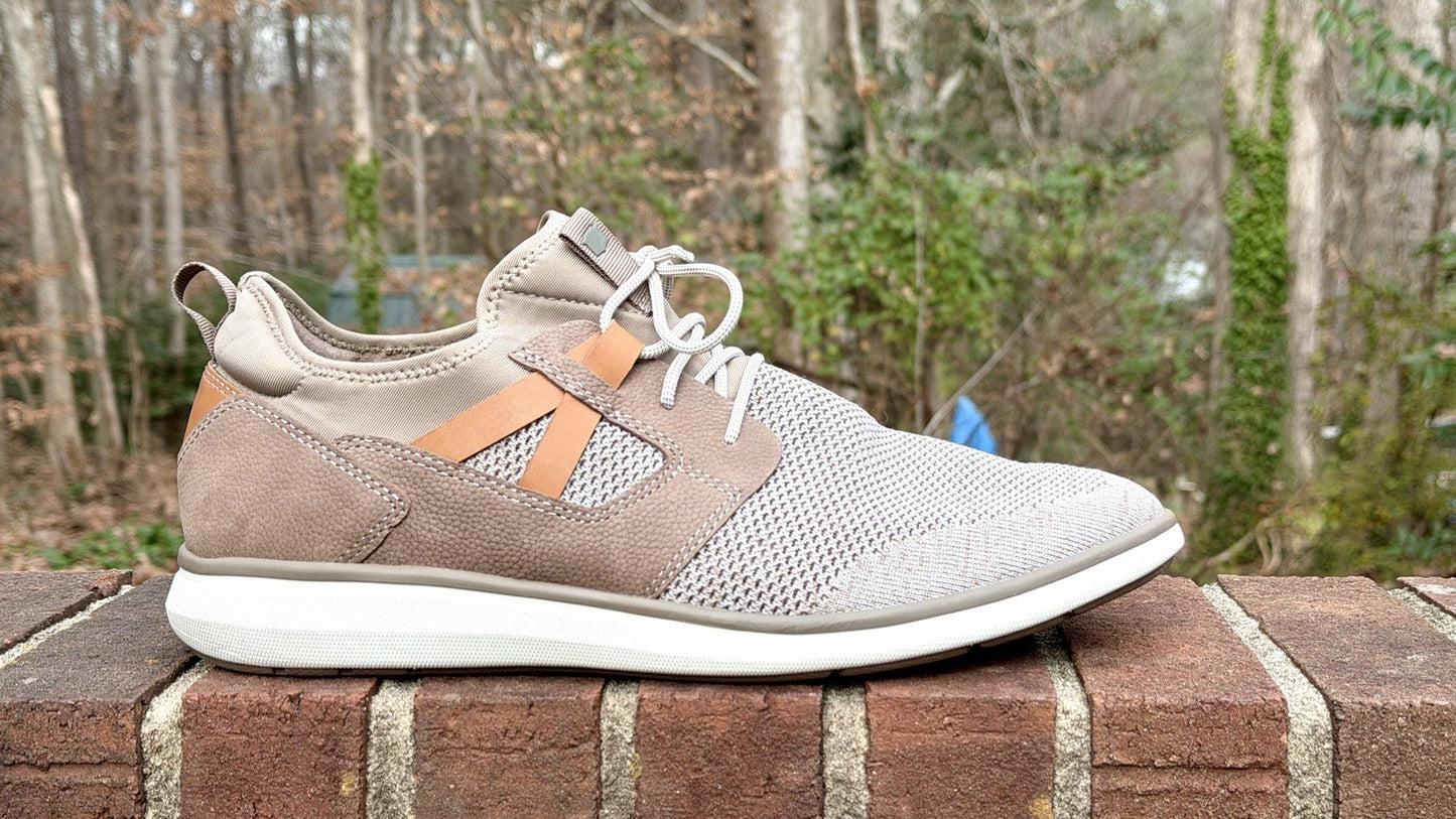Florsheim Venture Knit Plain Toe Sneaker / Men’s Size 13W / Mushroom/ Worn Once!
