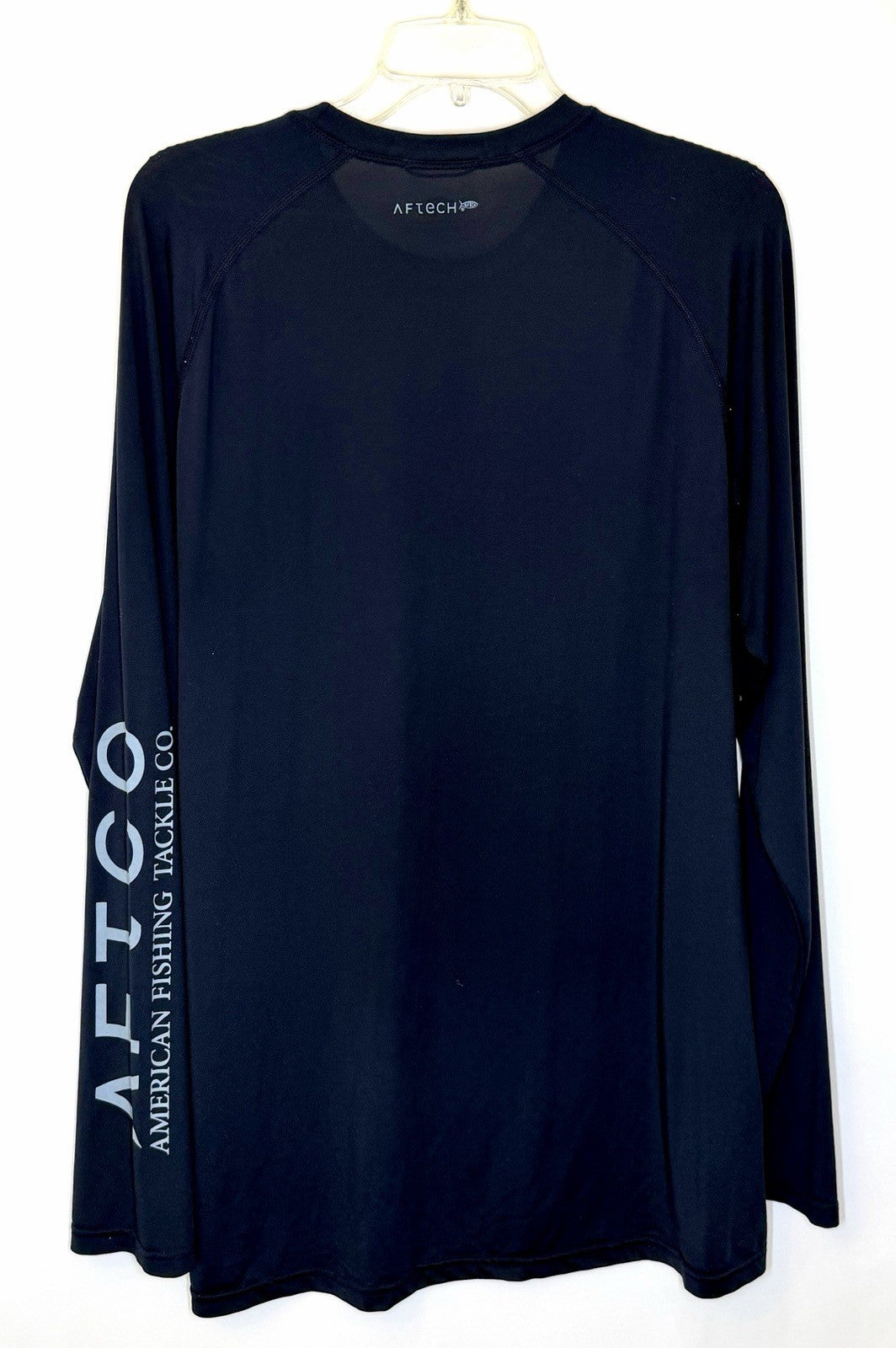 AFTCO Samurai 2 Sun Protection Long Sleeve Shirt / Black / Men’s Large