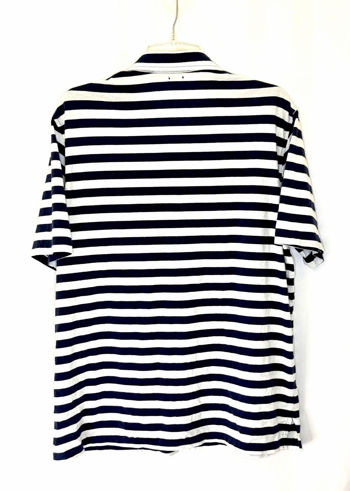 Ralph Lauren RLX Polo Golf Shirt Men’s Large Performance Striped Wicking Striped