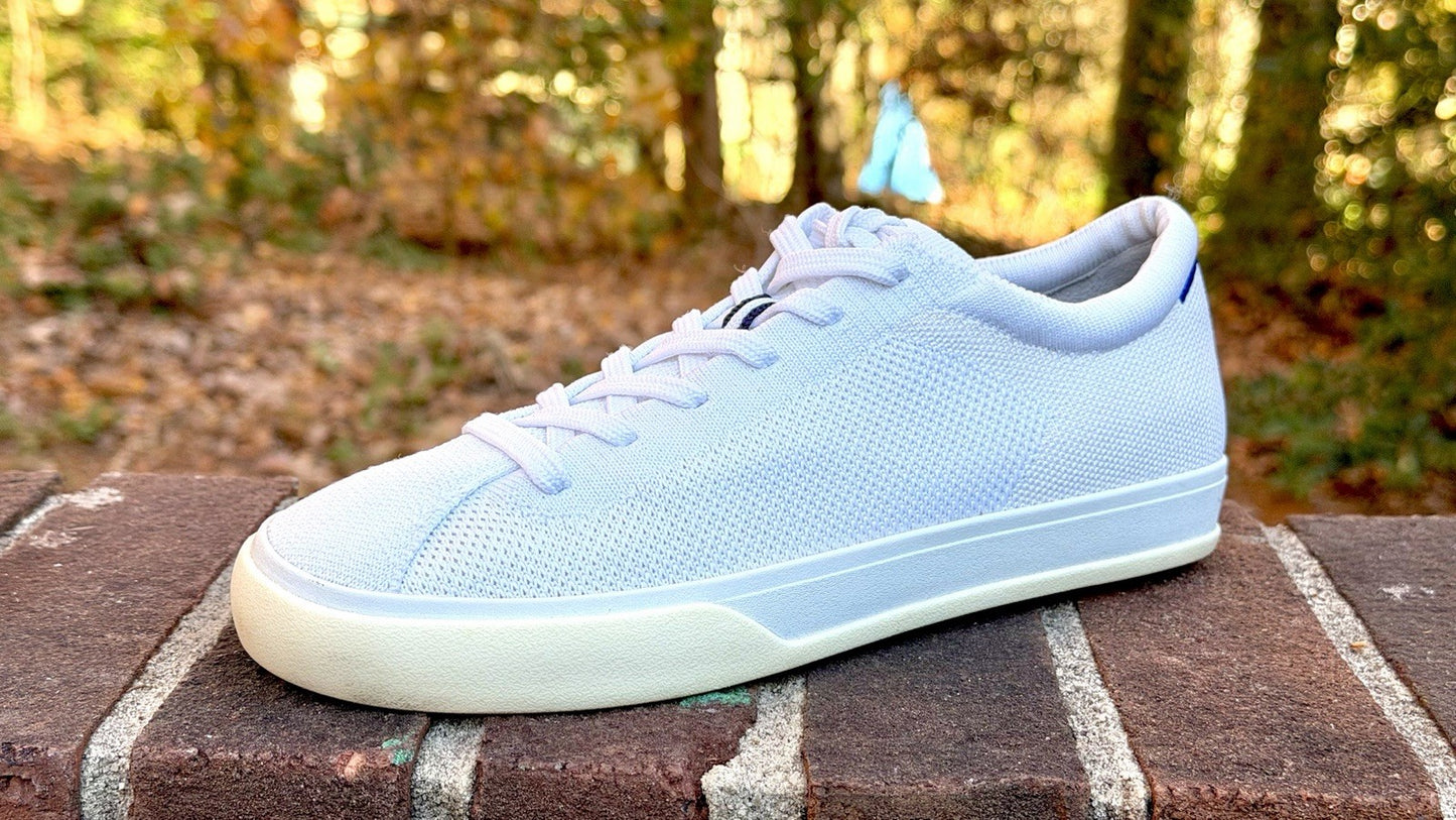 Rothy’s Bright White 038-017 The Lace Up Sneaker New US Women 7.5