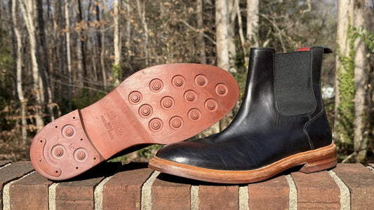 *Rare* Cole Haan Black Slip On Chelsea Boots With Dainite Soles / Mens Size 11.5