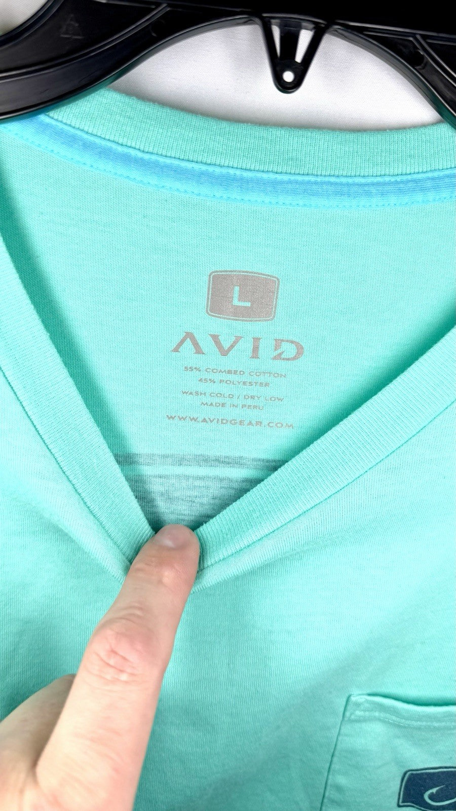 AVID Sportswear Core AVIDry Long Sleeve Shirt - Green - Size Large $39.99 MSRP