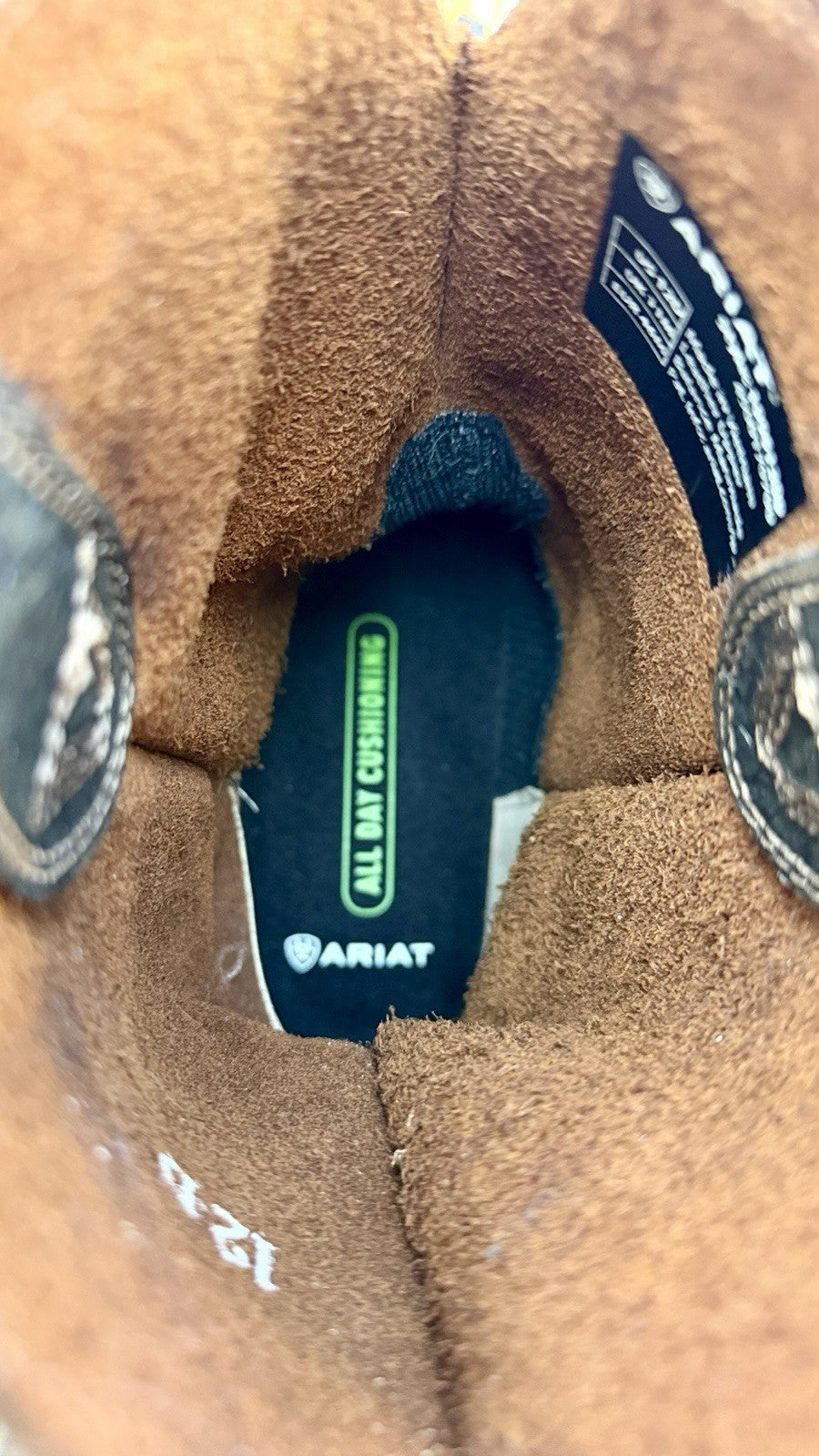 Ariat Men's Rambler Recon Western Boots Men’s Size 12D / Brown Leather  $190 New