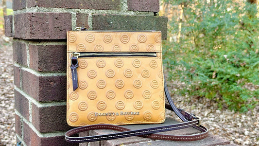 Dooney & Bourke Small CHICAGO CUBS Crossbody Leather Purse New Tote Handbag