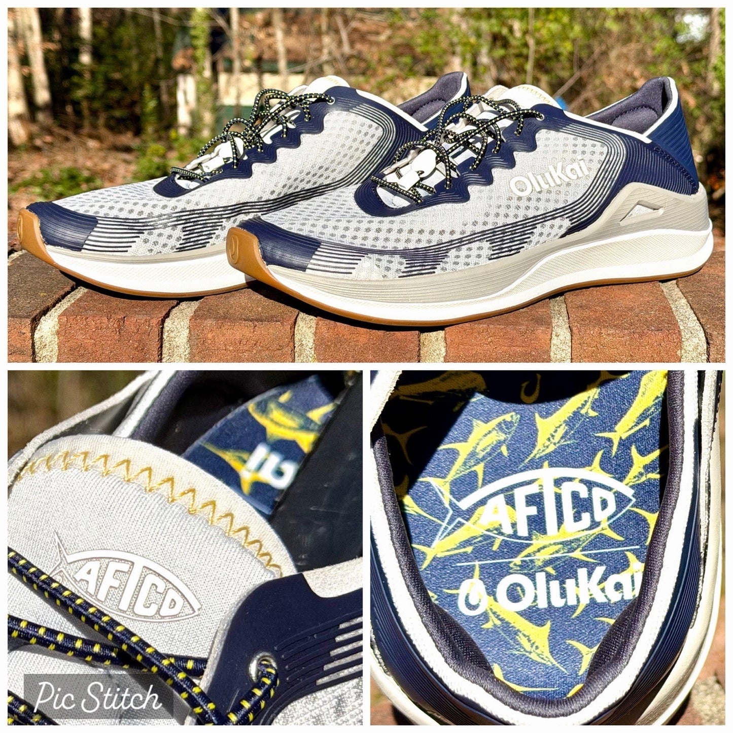 RARE Olukai x AFTCO Ahi Performance Marine Shoes Men 11.5 / Limited Edition Only