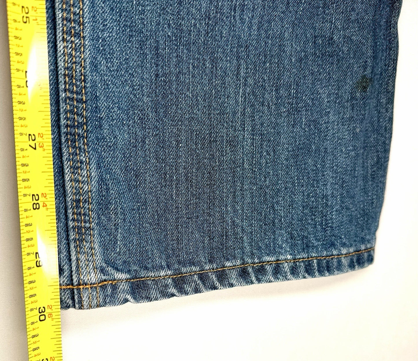 Carhartt Traditional Fit Jeans 36x30 Light Wash Blue Denim Straight Leg Workwear