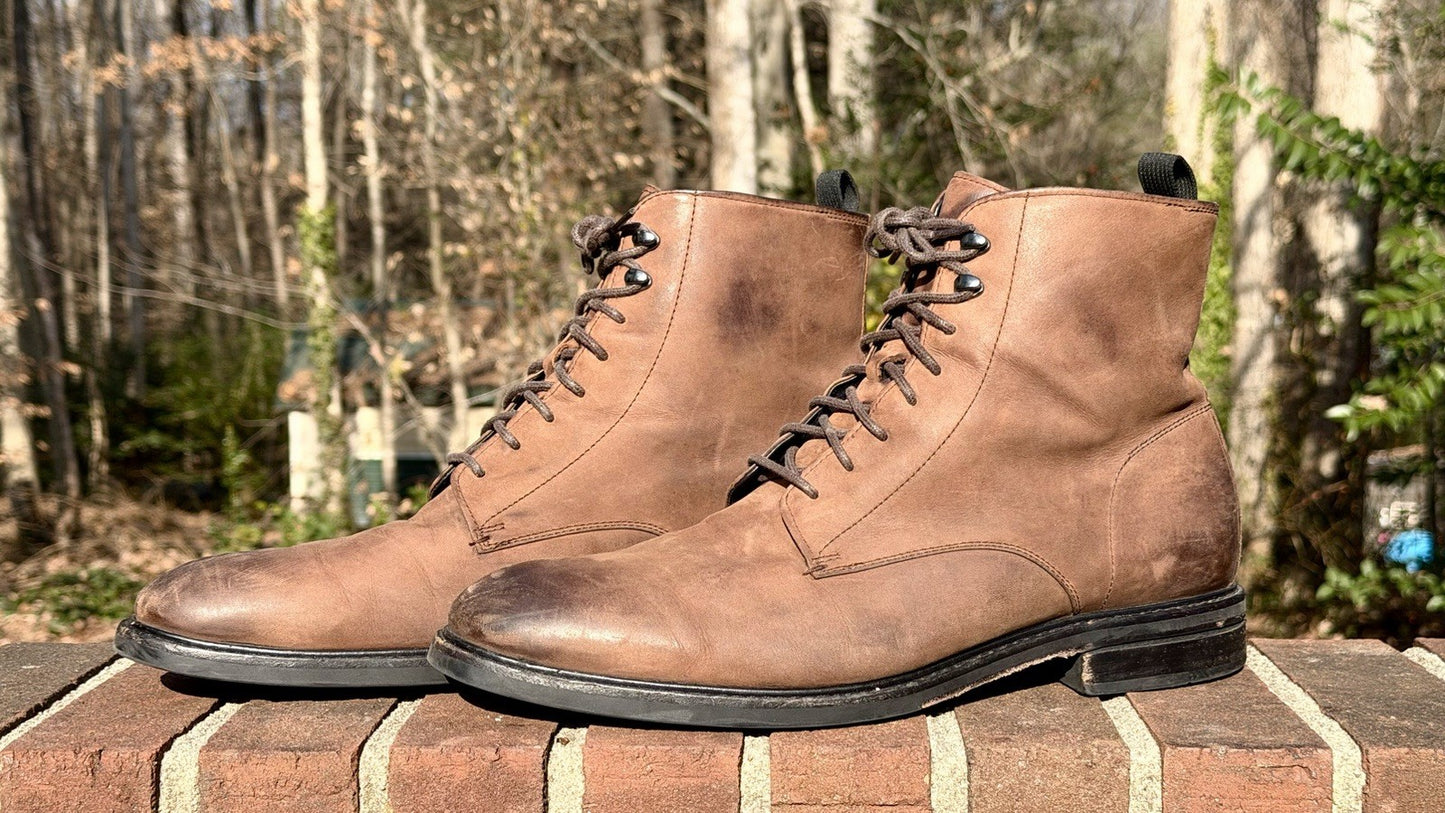 Cole Haan Wagner Grand Plain Toe Boots / Men’s Size 12 / Waterproof / C31558